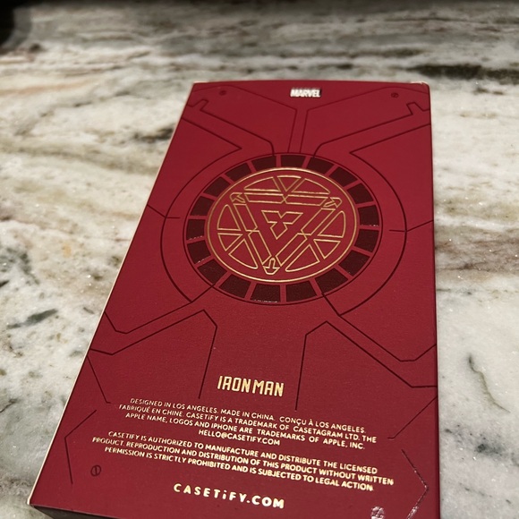 Casetify Iron Man iPhone 16 Pro Case - Black and Red - Picture 2 of 2